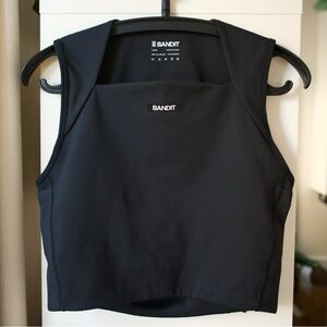 Bandit Stamina Iris Crop - Running tank top